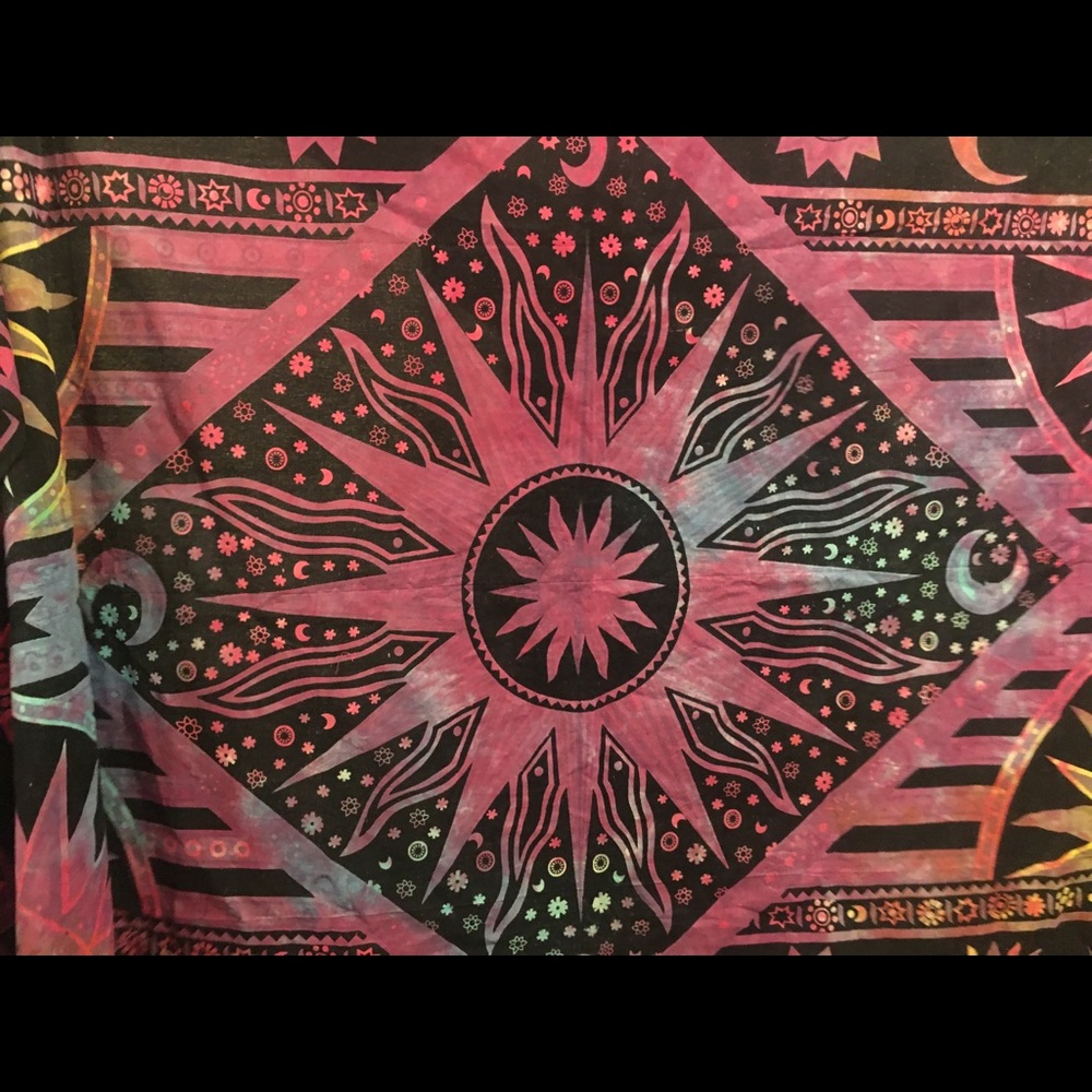 purple tapestry